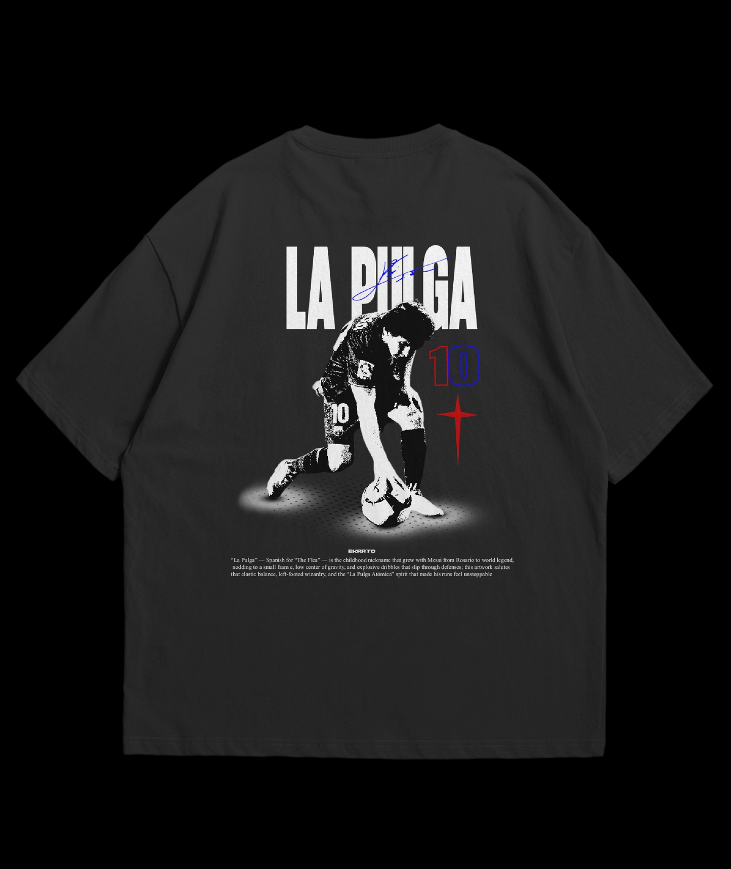 MESSI LA PULGA OVERSIZED TEE