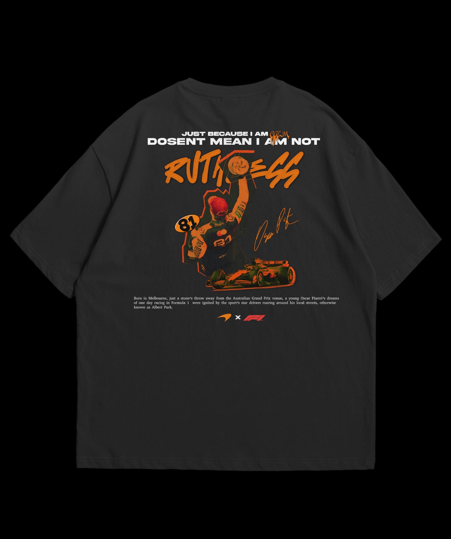 OSCAR PIASTRI OVERSIZED TEE